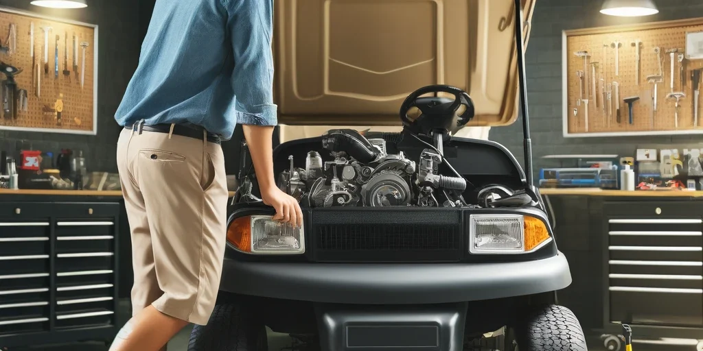 แก้ปัญหารถกอล์ฟไฟฟ้า