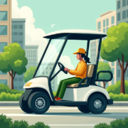 urban area golf cart